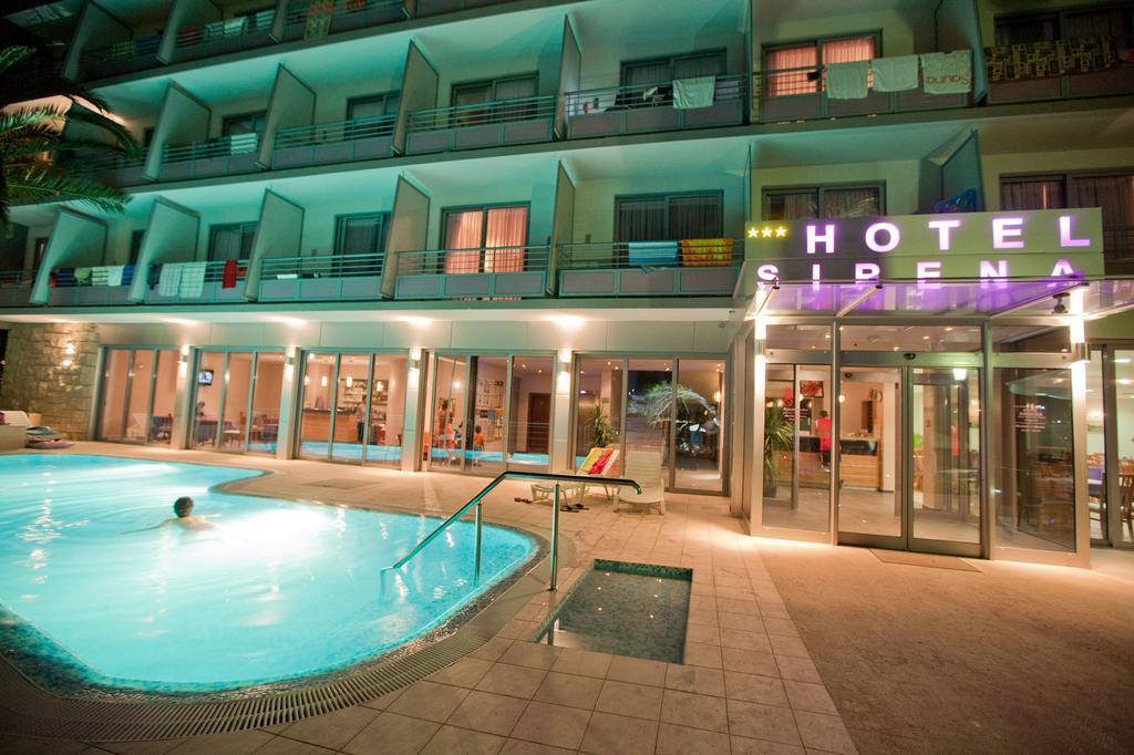 Hotel Sirena Подгора Экстерьер фото