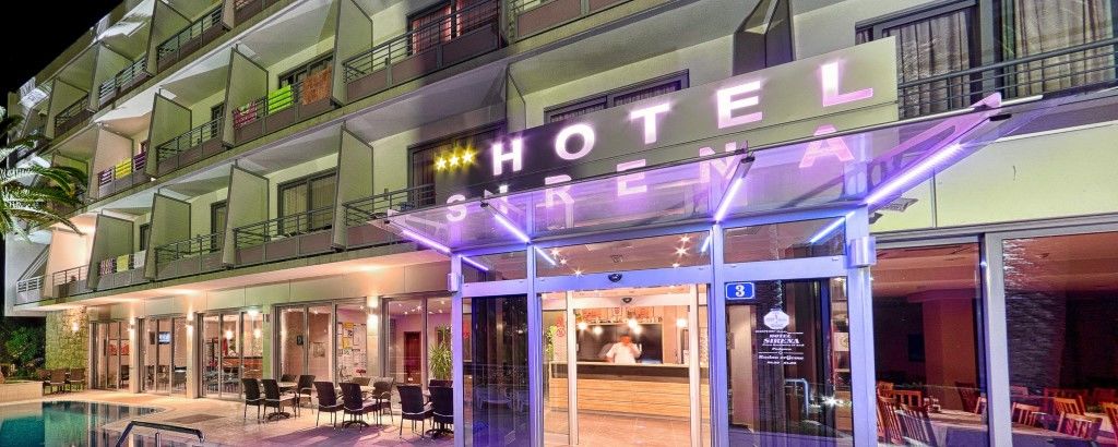 Hotel Sirena Подгора Экстерьер фото